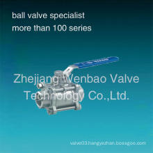 Wb-06 3PC Stainless Steel Butt Weld Ball Valve Pn63